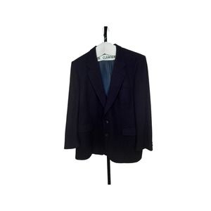 Mens Navy Cashmere Blazer Size XL
